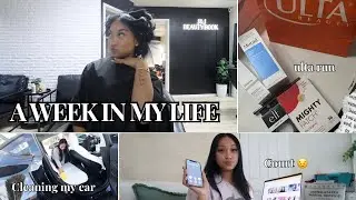 A Week In My Life | car meet, court, hair appointment & more