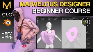 Marvelous Designer Beginner Course - Part 1 - The Basics