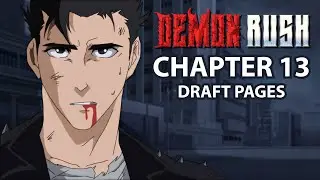 Demon Rush Chapter 13 Draft Pages