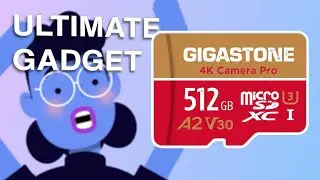 Never Lose Your Data Again with Gigastone's 512GB Micro SD Card - Includes FREE 5-Yrs Data Recovery!