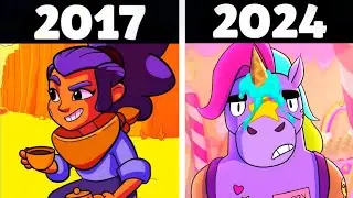 🔥ВСЕ МУЛЬТИКИ БРАВЛ СТАРС 2017 - 2024!