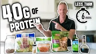 6 Minute Muscle Building Chicken And Rice Recipe For Busy Men (WHO DON'T LIKE TO COOK) | LiveLeanTV