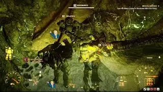 Fallout 76 Inside Fissure site￼, I didn’t die but other’s did lol