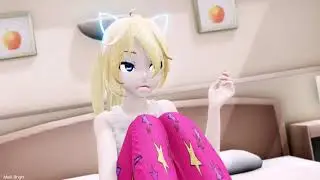 【MMD\\FLASHING LIGHT\\Original motion DL】MiatriSs - Твёрдый Знак (Ъ!)\Hard sign [60 FPS]