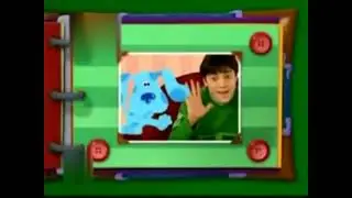 (READ DESC). Blue's Clues Joe's Scrapbook Scenes - 2002