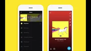 How to share song on snapchat as a Snap