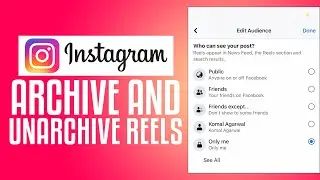 How To Archive And Unarchive Reels On Instagram (EASY TUTORIAL)