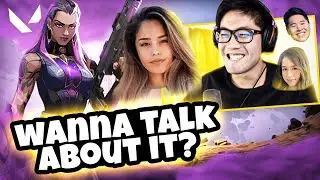 Valkyrae is the BEST Bait! | Valorant Funny Moments (ft. Pokimane, Scarra, Valkyrae, DisguisedToast)