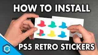 How to Install | PS5 Retro Stickers