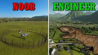 Can I Build the BIGGEST Park in Jurassic World?