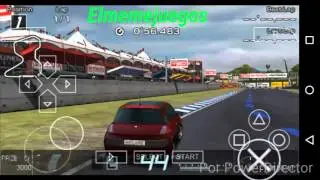 Jugando Gran Turismo Ganado la carrera 