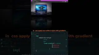 Reflection Effects in HTML CSS 