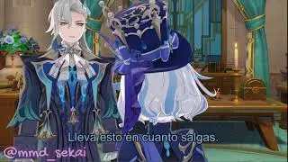 [MMD] Genshin Impact-Overprotective Dad-Furina & Neuvillette #furina #neuvillette #genshinimpact