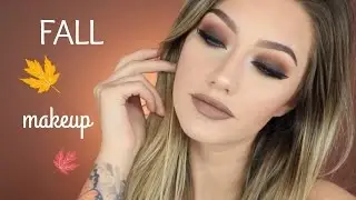 Brown Smokey Eye Tutorial | Fall Makeup | Jazzi Filipek
