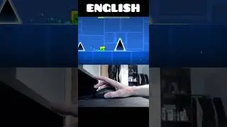 Geometry Dash: English Or Spanish! 😂 #shorts #trending #viralvideo