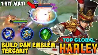 1 Hit Mati! Build Dan Emblem Harley Tersakit 2022 | Gameplay Top Global Harley 2022
