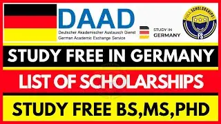 Fully Funded Scholarships in Germany for Bachelors, Masters, PhD for International Students 2024-25