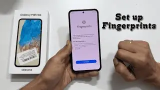How to Set Up Fingerprint  on Samsung Galaxy M35 5G