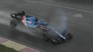 F1 2021 Belgian GP Alonso 5 laps wet race