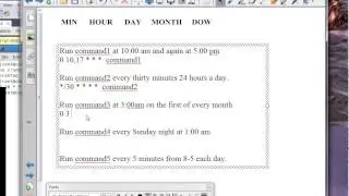 Scheduling Linux processes