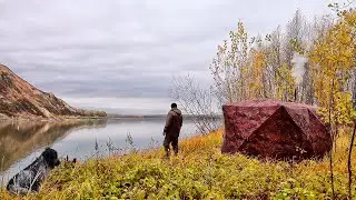С ночёвкой на реку на два дня! Рыбалка на закидушки и спиннинг. Искали леща, но нарвались на хищника