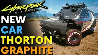 Cyberpunk 2077 - New Thorton Galena GRAPHITE (Cyberpunk 2077 Car Mods)