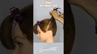 SO EASY! DIY WOLFCUT 2024 