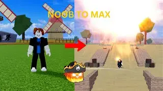 NOOB TO MAX LVL ONLY USING FLAME FRUIT [PART 1]  1 700