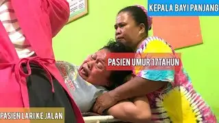 KEPALA BAYI PANJANG‼️ PASIEN 17th LARI KE JALAN‼️