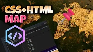 🗺️Create an Interactive MAP with CSS + HTML