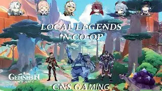 Local legends are fun in Co-op mode || Genshin Impact || Cns Gaming