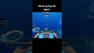 Never go afk in subnautica. 