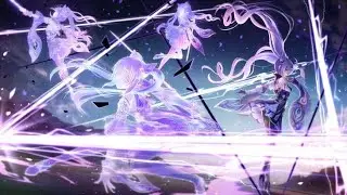 Genshin impact (Shenhe, Chongyun, Yunjin, Beidou, Ningguang, Ganyu e Keqinq) - Radioctive