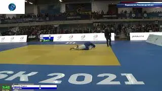 66 kg Фиданян С Юсупов А 08 11 2021 Т3 Первенство России по дзюдо до 18 лет, ИЖЕВСК