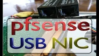 ✅ pfsense install  with  LAN/WAN USB Ethernet - Does it work?