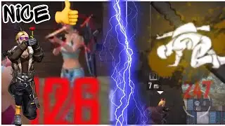 Nice 👍 game with IPhone 📱 6s+ Free Fire 🔥 |Highlights