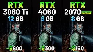 RTX 3080 Ti vs RTX 4060 vs RTX 2070 SUPER - Test in 12 Games in 2024
