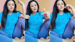 Bunda cantik duduk manis kembali live sore