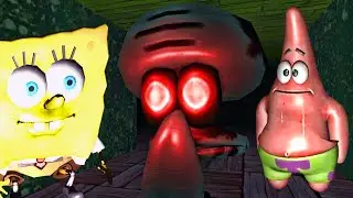 Squidward, what's wrong with you? - СКВИДВАРД МАНЬЯК - Игра - Хоррор - Прохождение