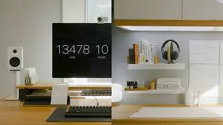 DIY Desk Setup & Home Office Tour