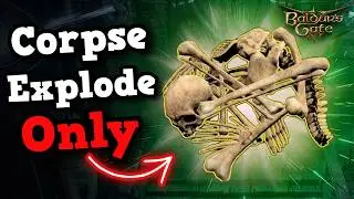 Can You Beat Baldur's Gate 3 Using Only Bursting Sinew?