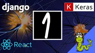 Django with AI  | MNIST dataset handwritten Image Classifier in Python | Django and React js -  #1