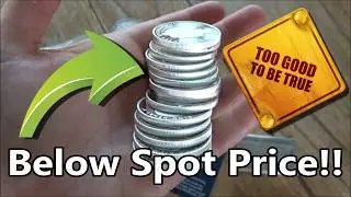 BELOW Spot Price Silver - Is It Too Good To Be True?