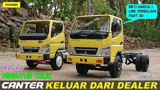 RILIS‼️MINIATUR TRUK CANTER BARU KELUAR DEALER 🤣 ~ INFO PEMBELIAN PART 3D MENTAHAN