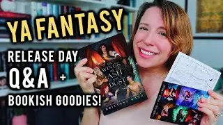 🎉 ON WINGS OF ASH AND DUST Paperback is here! YA Fantasy Book Release Party, Q&A + Bookish Goodies!