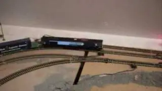 my class 66 drs swaping tracks on containers
