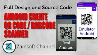 #2. Android Tutorials - QR Code Scanner - Full Design and Source Code