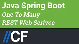 Java Spring Boot - JPA - Hibernate - H2 - One To Many - REST Web Service - RESTful API