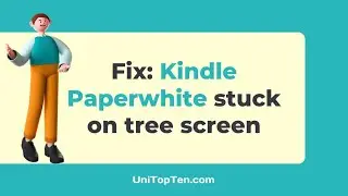 Fix: Kindle Paperwhite stuck on tree screen
