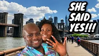 I Proposed To The Love Of My Life In Time Square New York #proposal